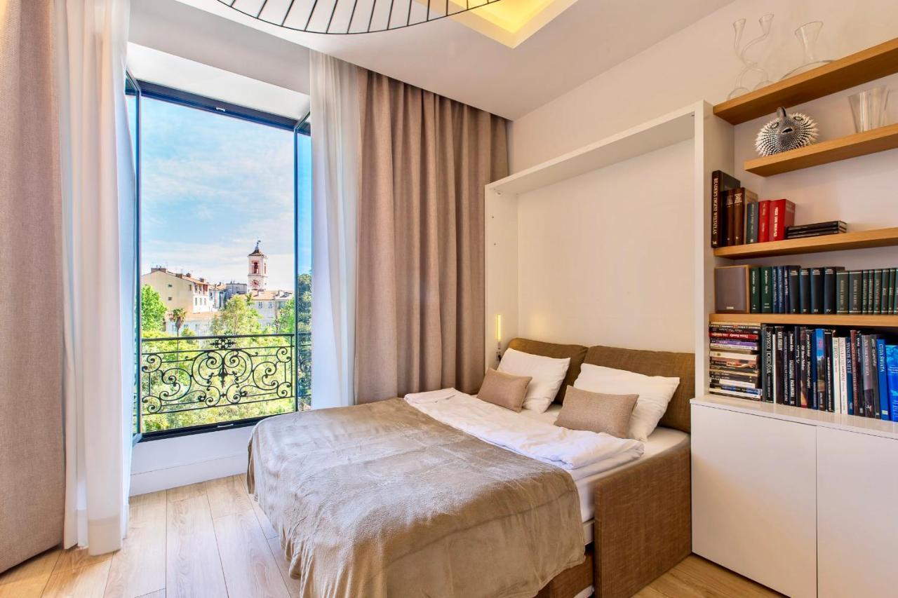 Grand H -F2, Face Vieux- Nice, Terrasse, Ascenseur, Climatisation, Terrace - Nice City Center 外观 照片