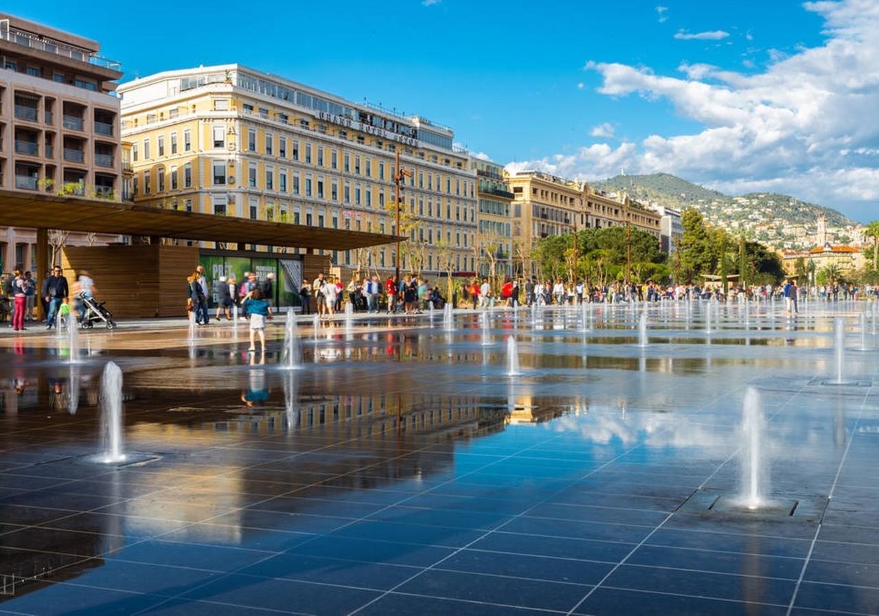 Grand H -F2, Face Vieux- Nice, Terrasse, Ascenseur, Climatisation, Terrace - Nice City Center 外观 照片