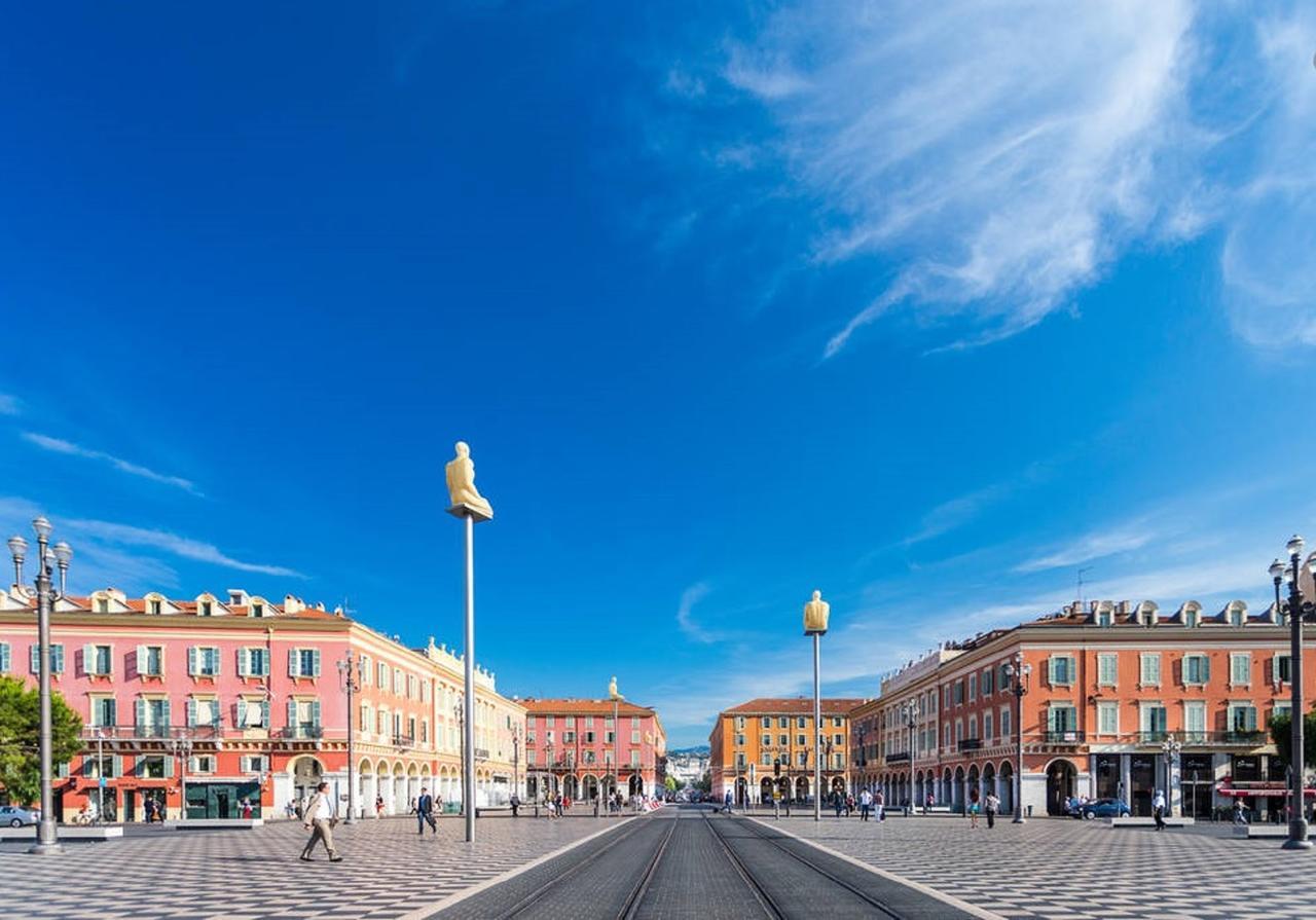 Grand H -F2, Face Vieux- Nice, Terrasse, Ascenseur, Climatisation, Terrace - Nice City Center 外观 照片