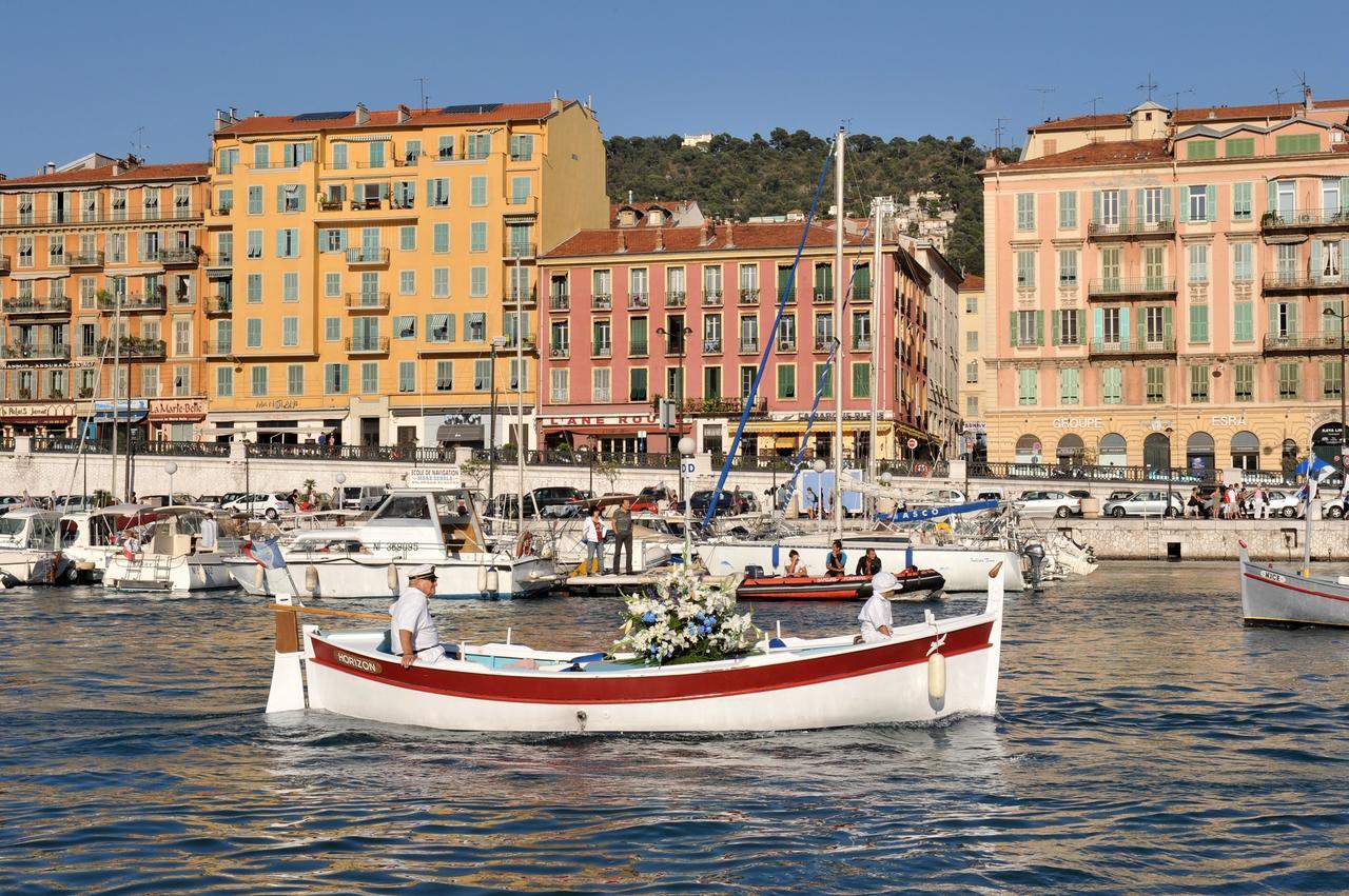 Grand H -F2, Face Vieux- Nice, Terrasse, Ascenseur, Climatisation, Terrace - Nice City Center 外观 照片